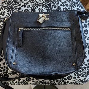 Hilary Radley Black Maya Crossbody Bag
